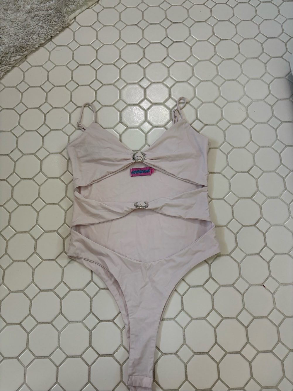 Edikted Pink bodysuit